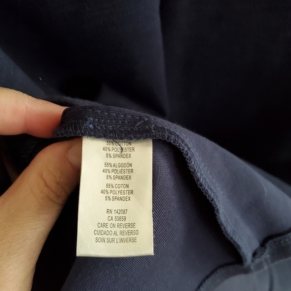 Simply Noelle Full zip sleeveless Navy woman’s Simply Noelle dress - Picture 4 of 4